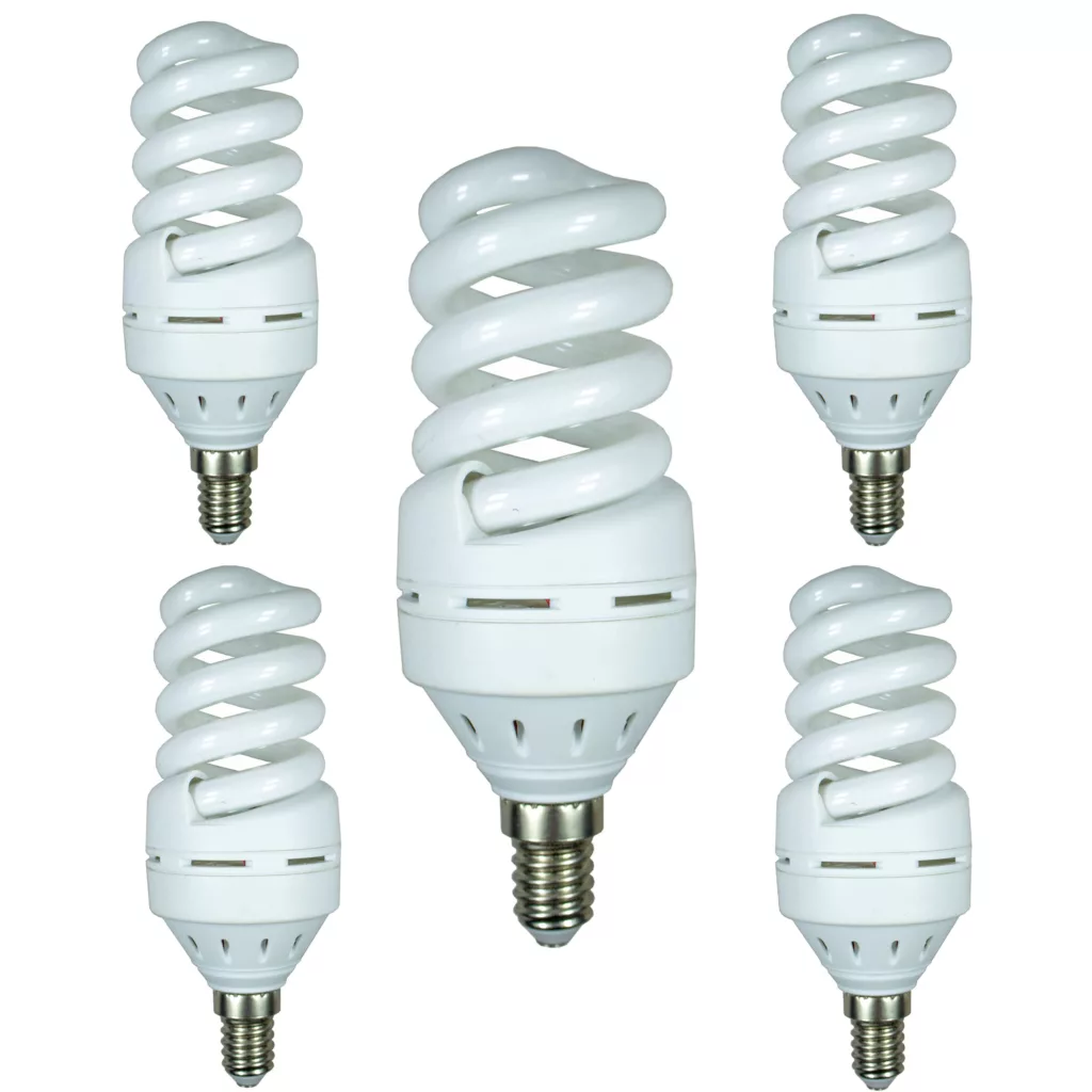 لامپ کم مصرف 13 وات فروزش مدل nmp پایه E14 بسته 5 عددی