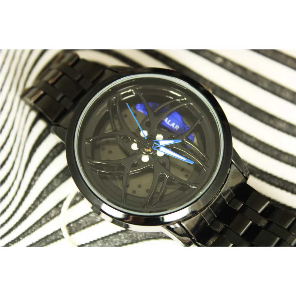 ساعت مچی عقربه‌ای کوارتز مردانه مدل چرخشی اسپینر دار ES-01