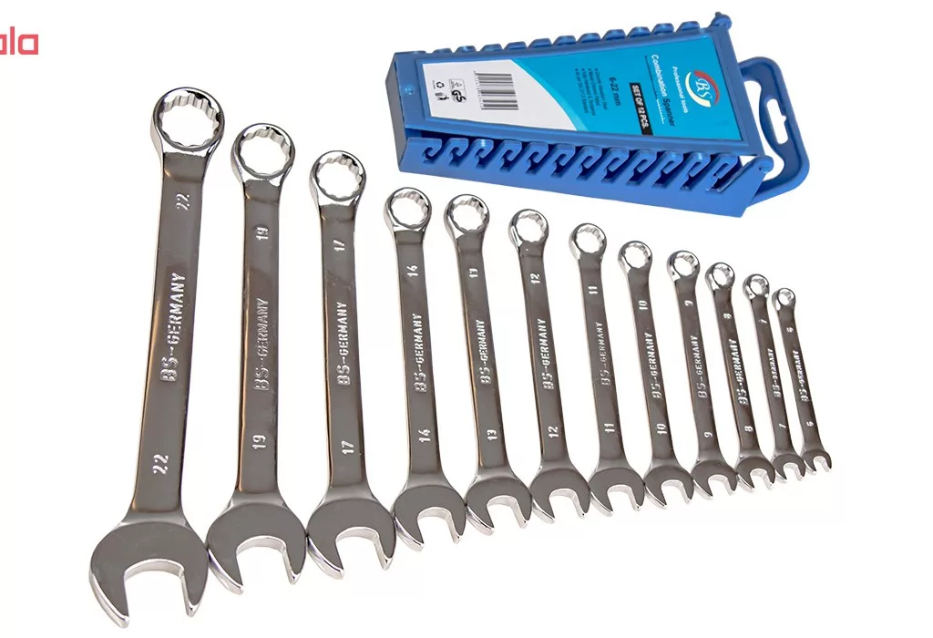 مجموعه 12 عددی آچار بی اس مدل 622