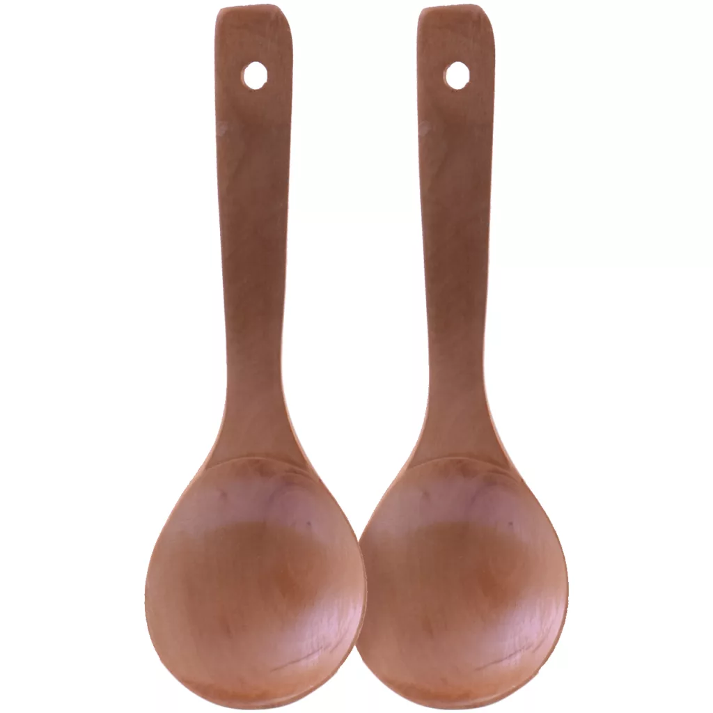 ملاقه چوبی مدل 7-1863 بسته 2 عددی