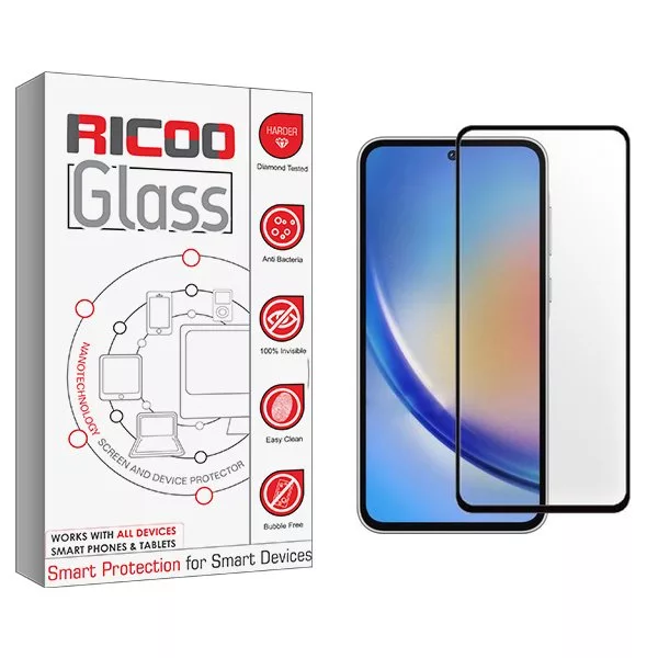 محافظ صفحه نمایش شیشه ای ریکو مدل RiC2 cactus مناسب برای گوشی موبایل سامسونگ Galaxy A35