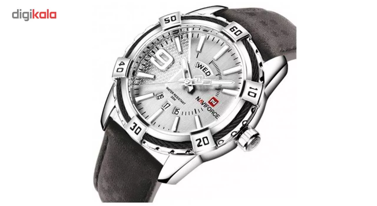 ساعت مچی عقربه ای مردانه نیوی فورس مدل NF9117LSW