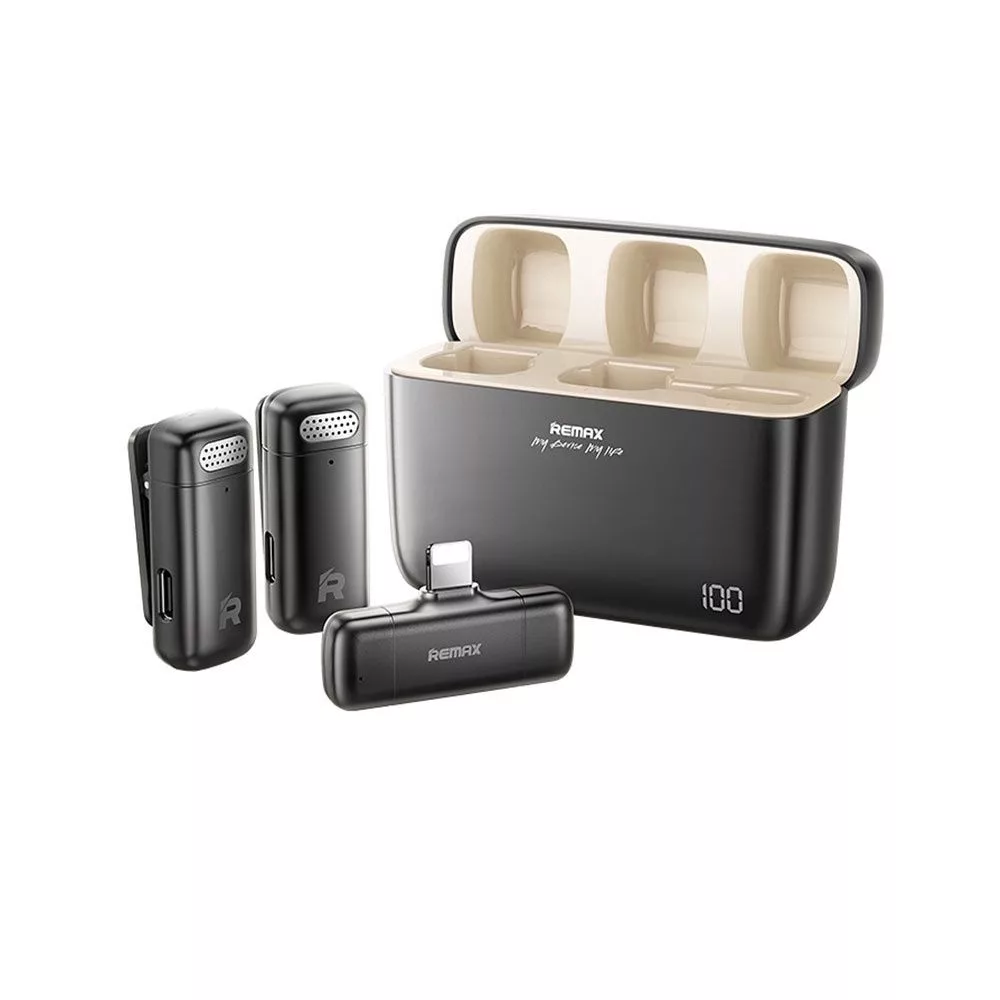 ست میکروفن بی سیم ریمکس مدل لایتنینگ  K15