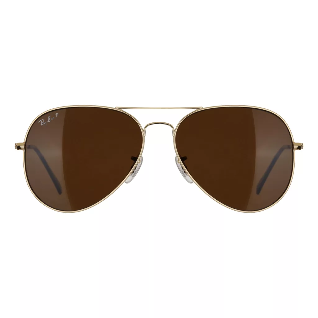 عینک آفتابی خلبانی غیر پلاریزه ری بن مدل RB3026-001/57