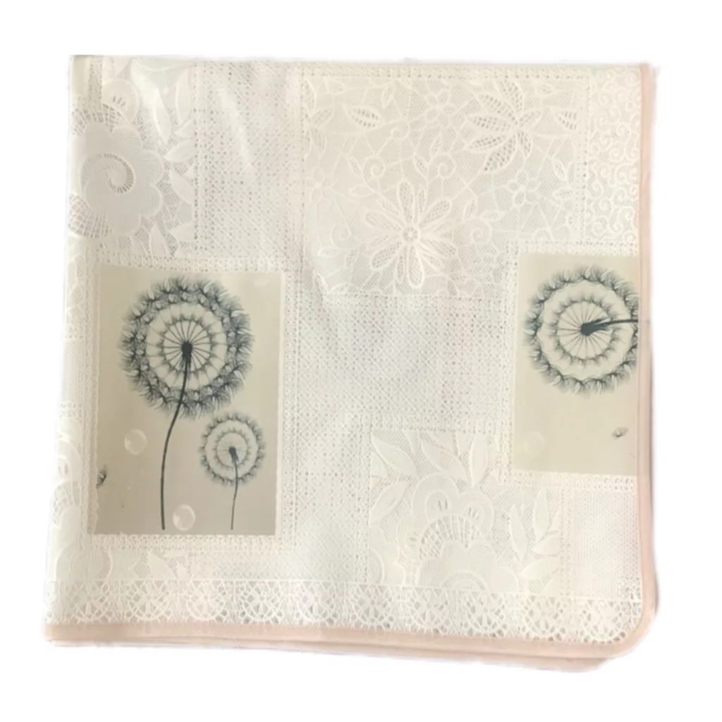 سفره 10 نفره مدل رویال طرح گیپور کد 05 سایز 200×140 سانتی متر