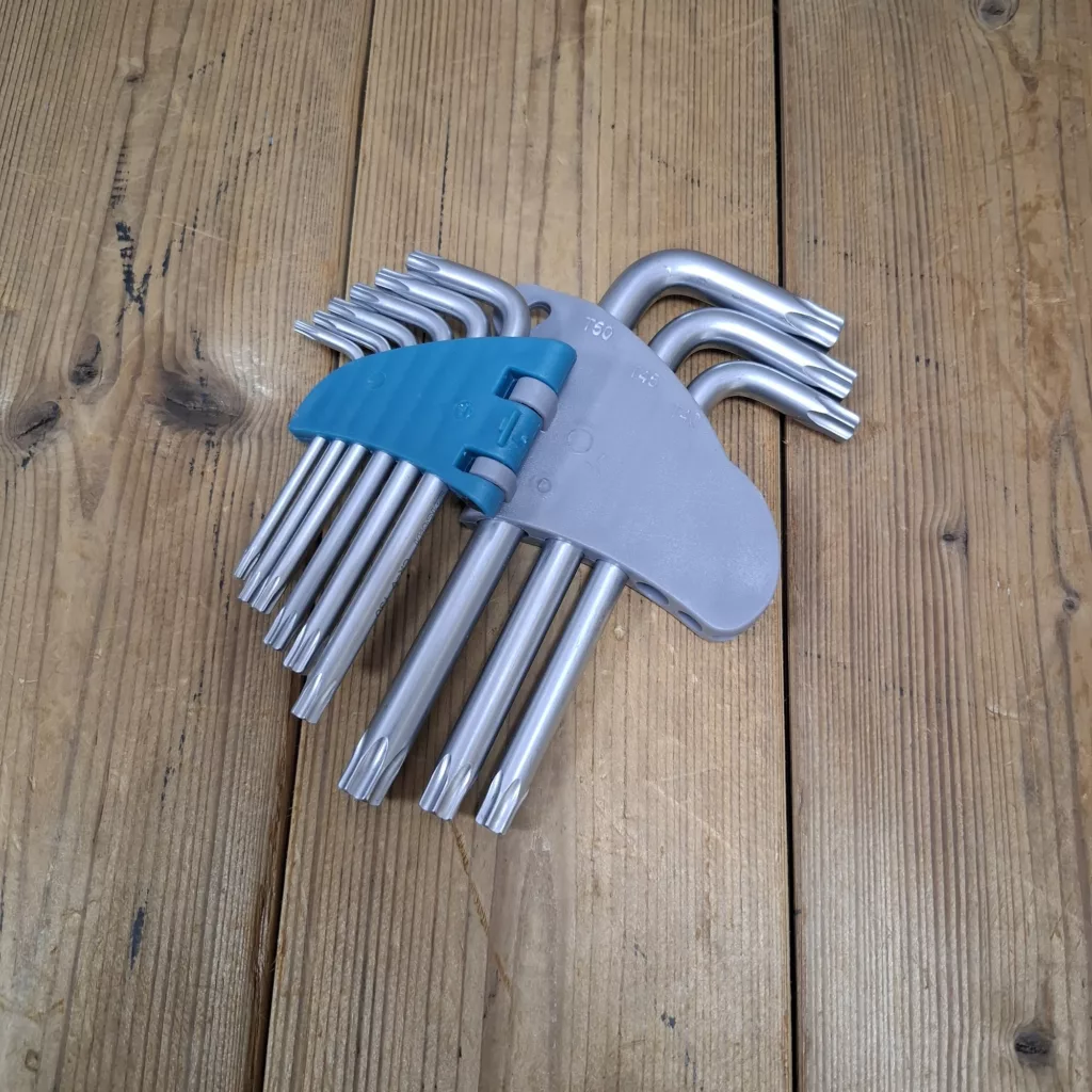 آچار ستاره ای امکم مدل 9S مجموعه 9 عددی