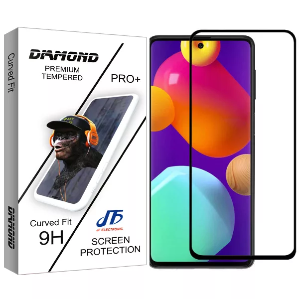 محافظ صفحه نمایش جی اف مدل Diamond glass مناسب برای گوشی موبایل سامسونگ Galaxy M62