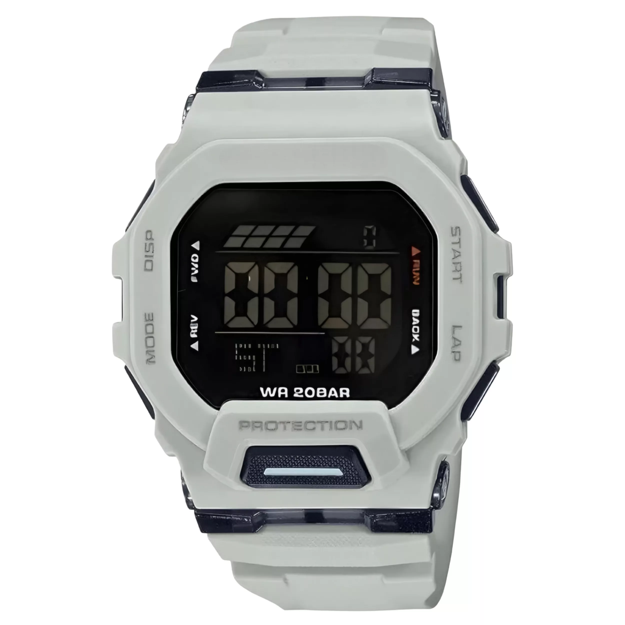 ساعت مچی دیجیتال مدل بند رابر کرنوگراف کد 1.1