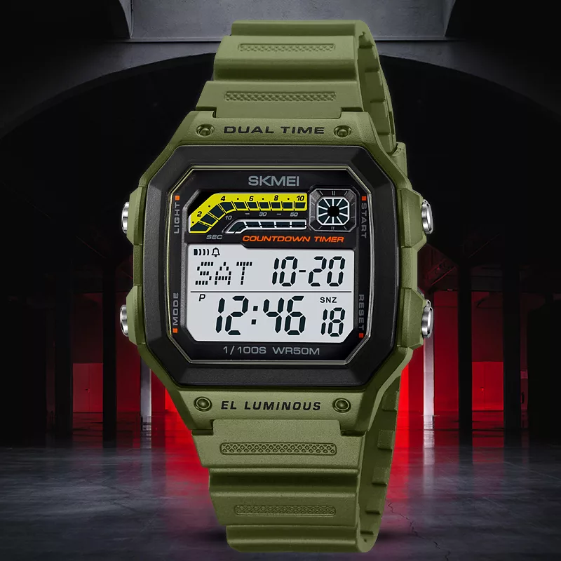 ساعت مچی دیجیتال مردانه اسکمی مدل 2307 AG