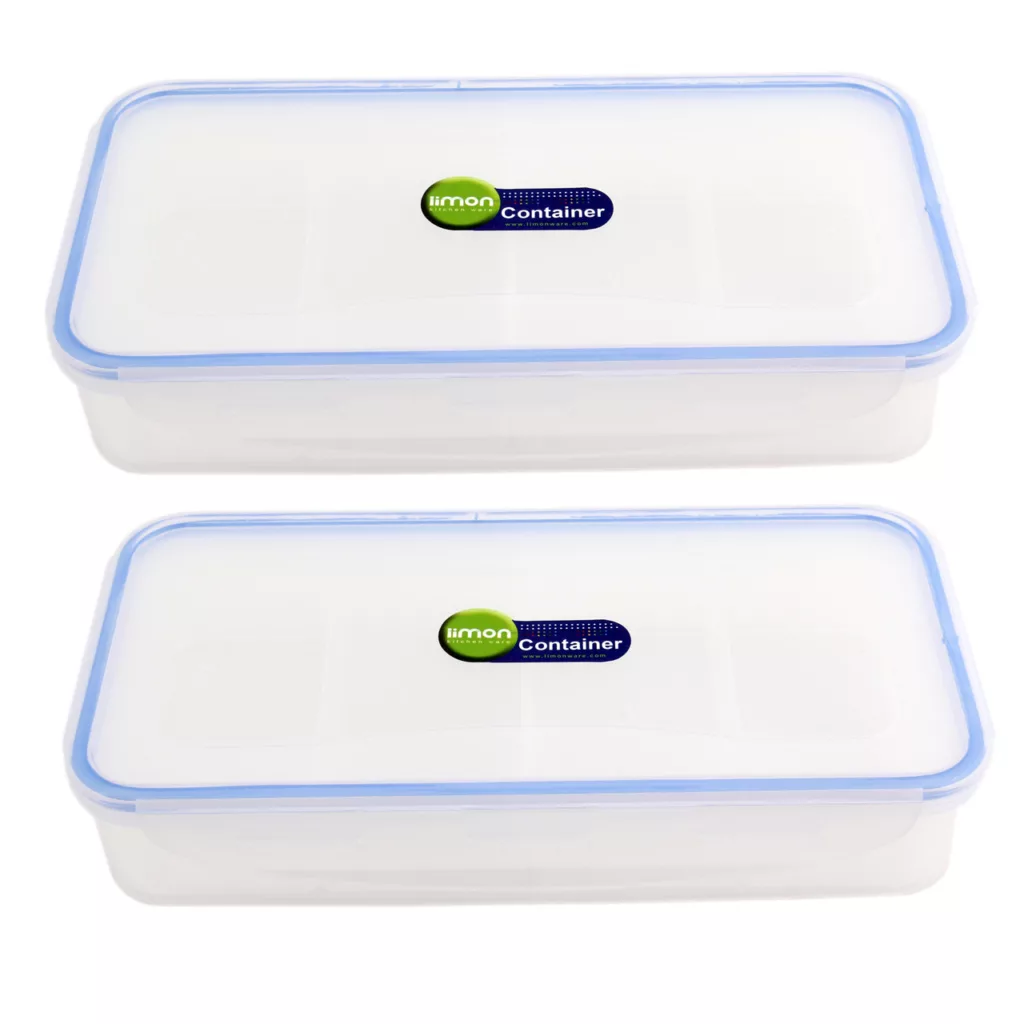 ظرف نگهدارنده لیمون کد ml76 بسته 2 عددی