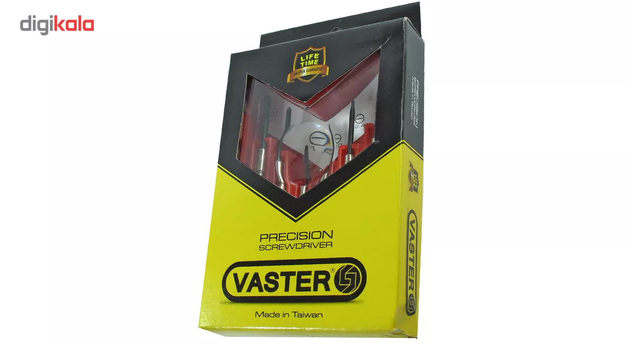 مجموعه 6 عددی پیچ گوشتی ساعتی مدل G 18