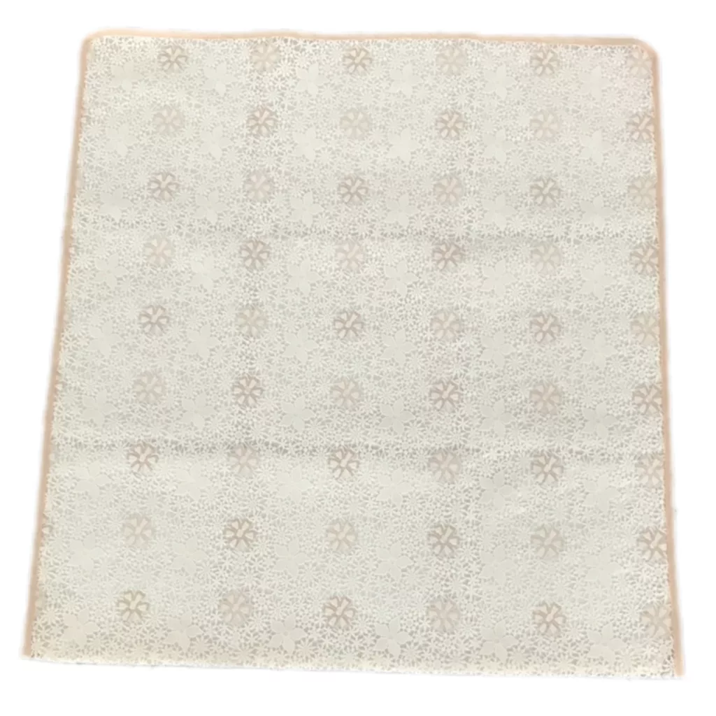 سفره 8 نفره مدل رویال طرح گیپور کد 01 سایز 140×140 سانتی متر