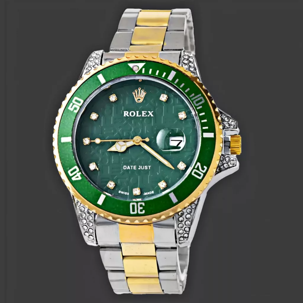 ساعت مچی عقربه‌ای مردانه  مدل ساب مارین نگینی 01