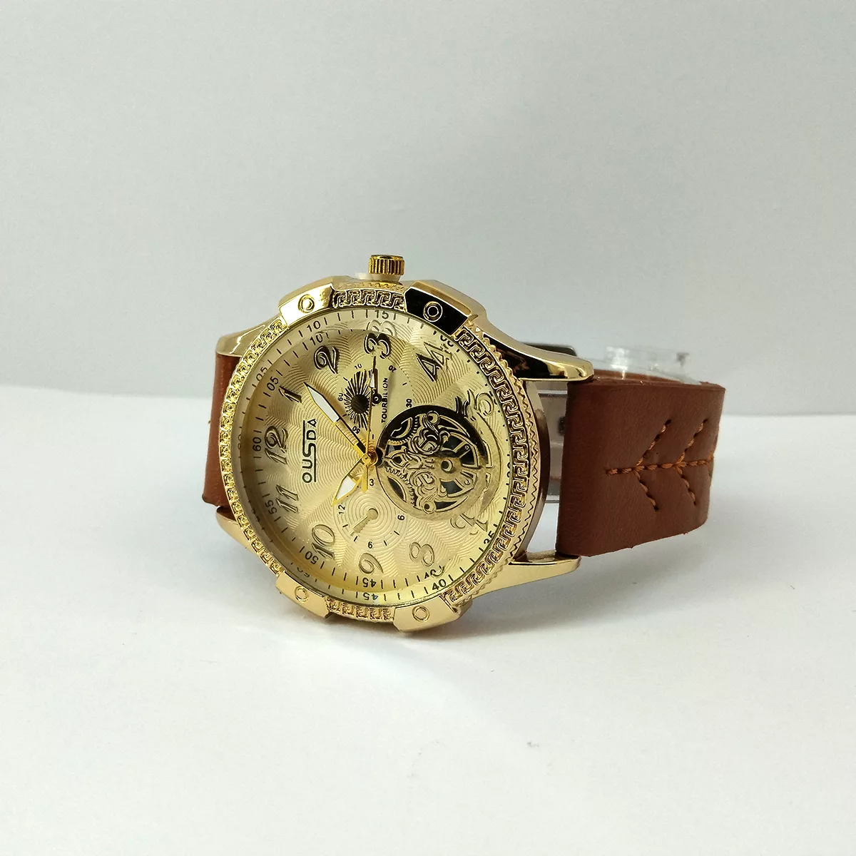 ساعت مچی عقربه‌ای مردانه مدل کوارتز اوسدا مدل تک موتور کد OS2