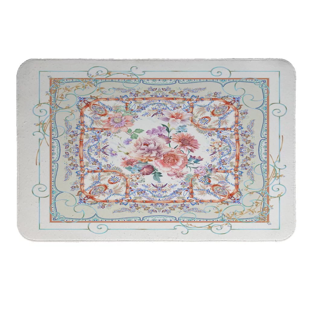 پادری طرح گل کد 5214 سایز 110× 80 سانتی متر