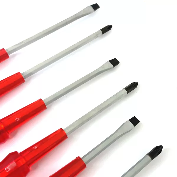 پیچ گوشتی ضربه خور مدل ZRB-6 بسته 6 عددی