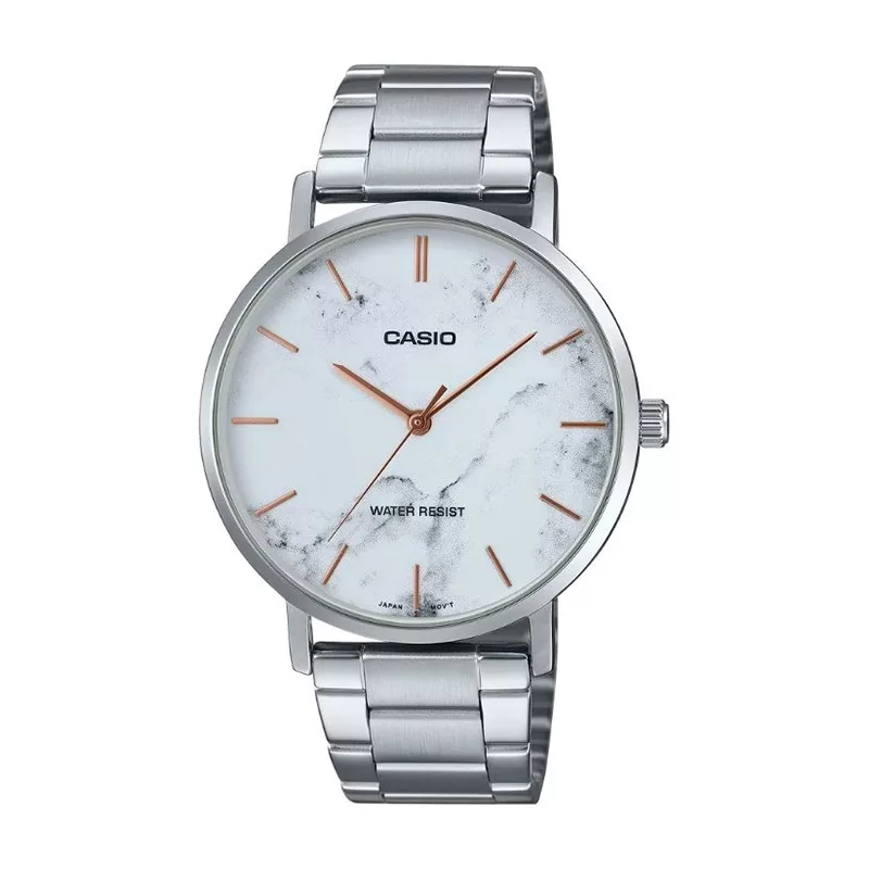 ساعت مچی عقربه‌ای کوارتز مردانه کاسیو مدل MTP-VT01DM-7AUDF