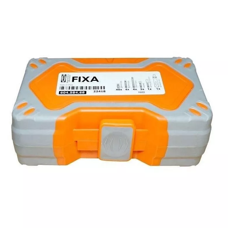 ست پیچ گوشتی ایکیا مدل FIXA مجموعه 53 عددی