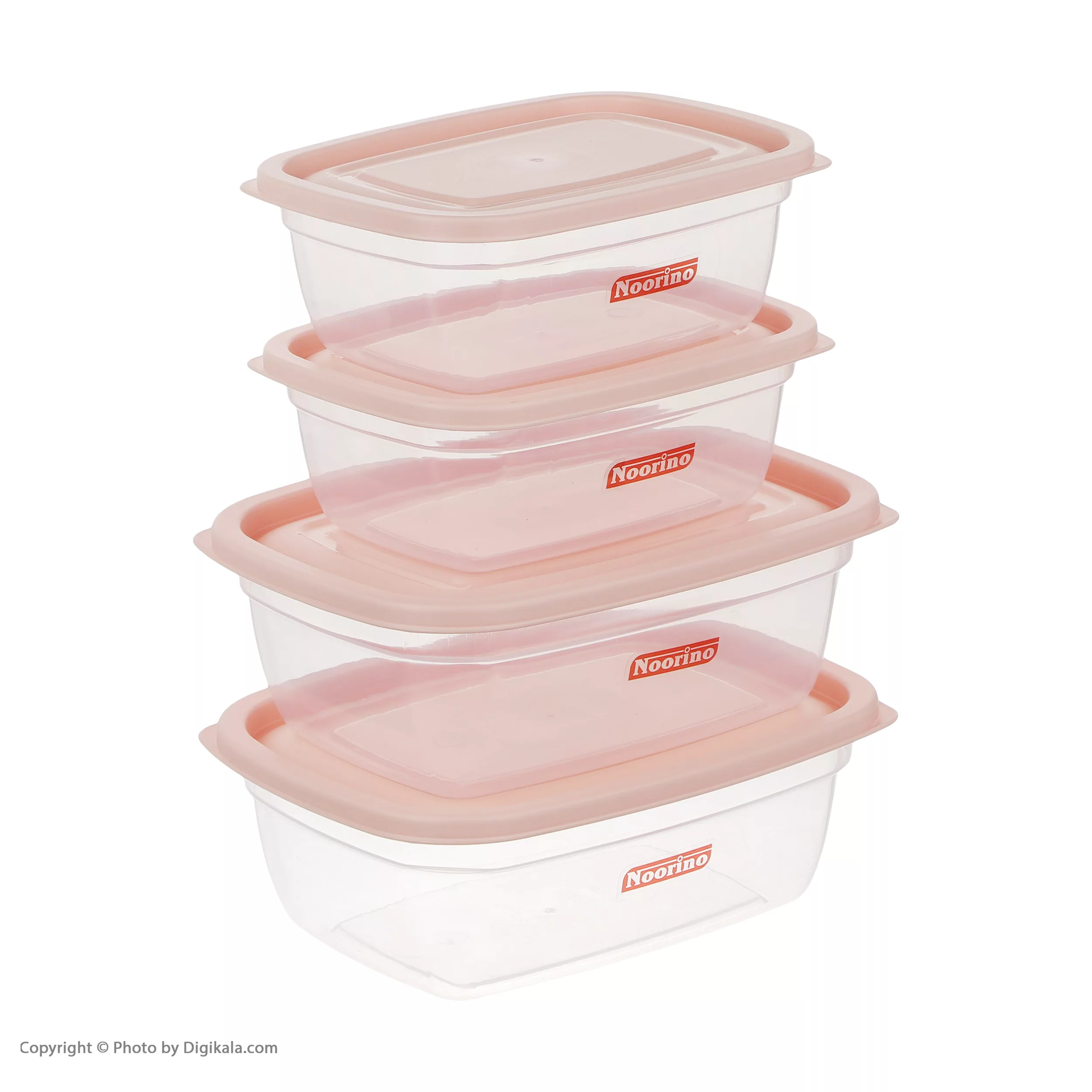 ظرف نگهدارنده نورینو مدل آفتاب مجموعه 4 عددی