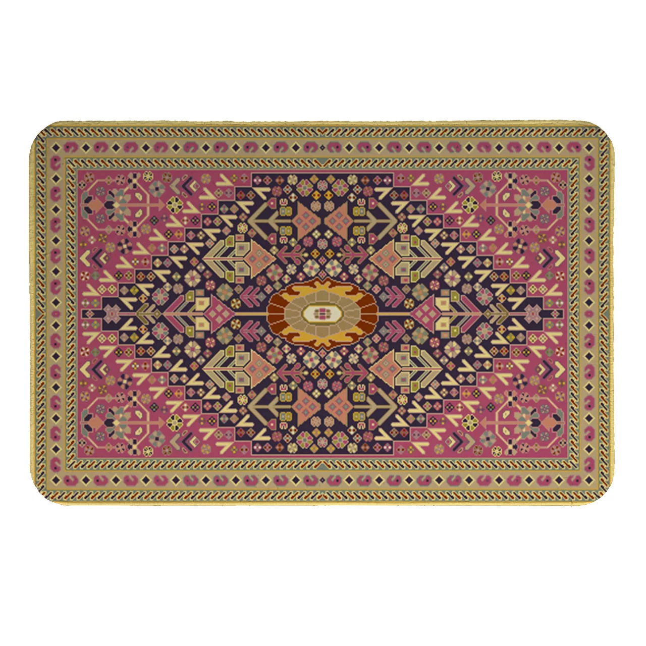 پادری طرح فرش کد 1036 سایز 110 × 80 سانتی متر