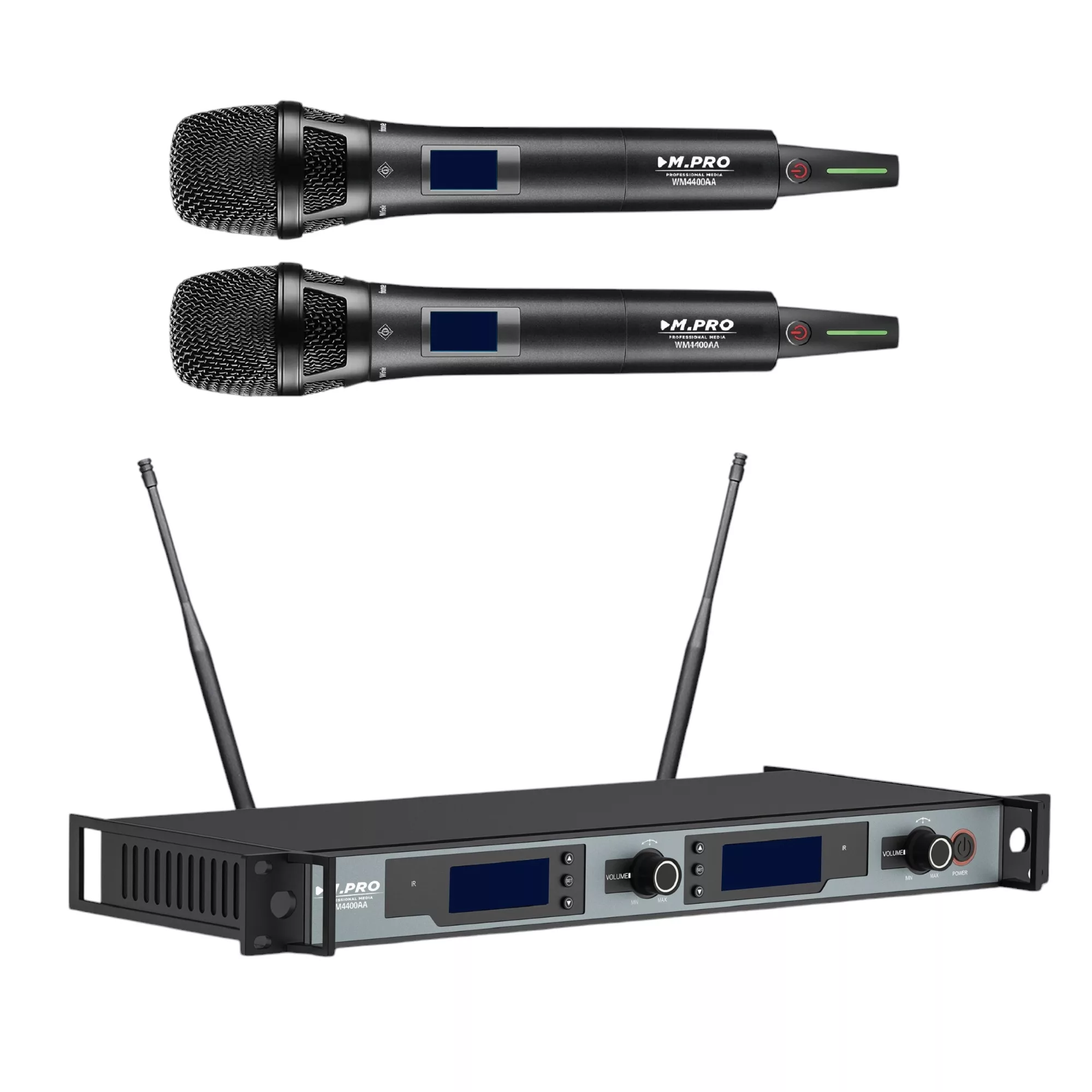 میکروفن بیسیم ام.پرو مدل 016 دو کانال