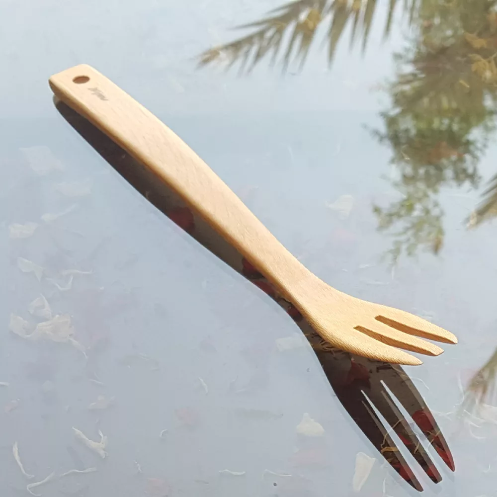 سرویس کفگیر و ملاقه 7 پارچه چوبلمه مدل Z7