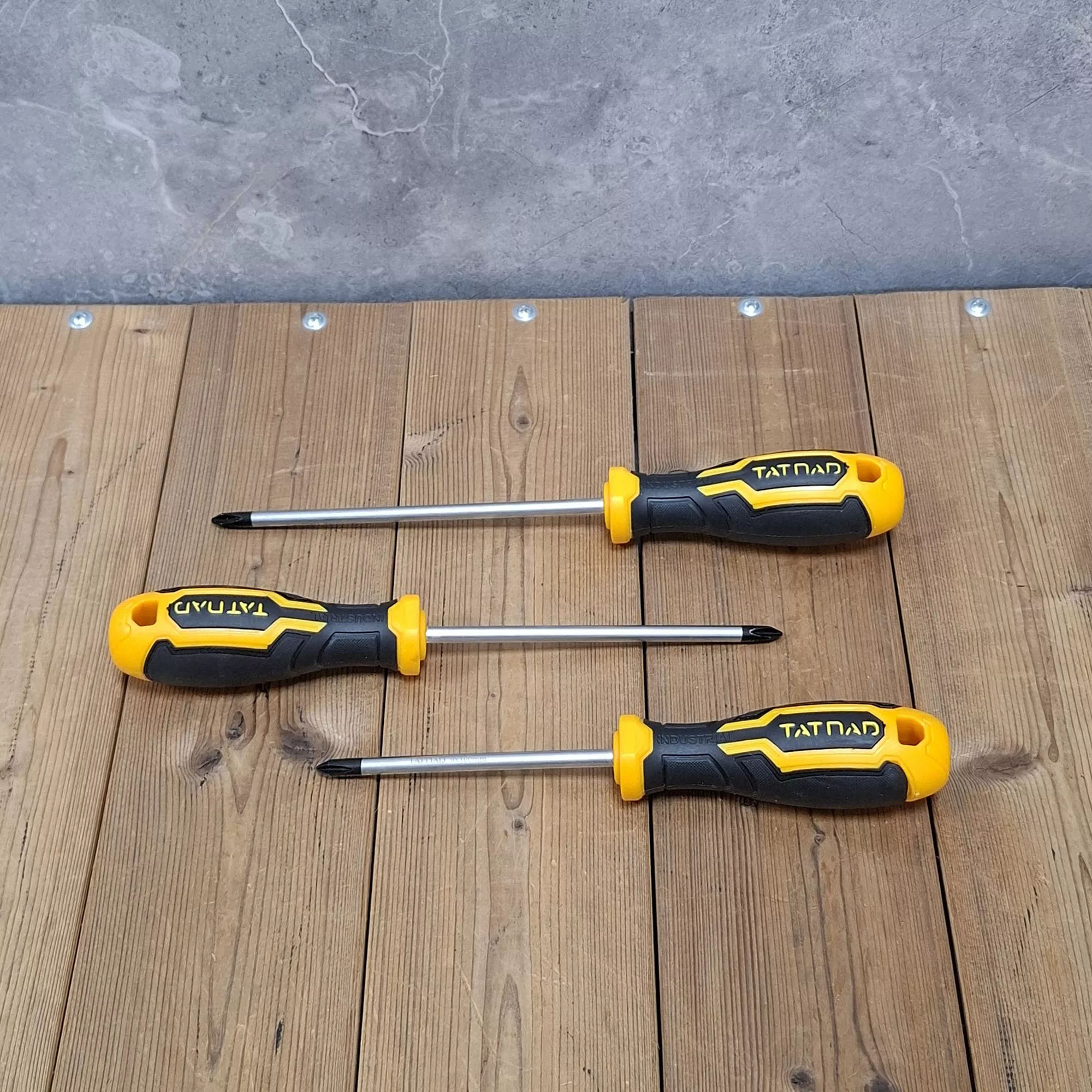 پیچ گوشتی چهارسو دوسو تاتند مدل 001 مجموعه 6 عددی