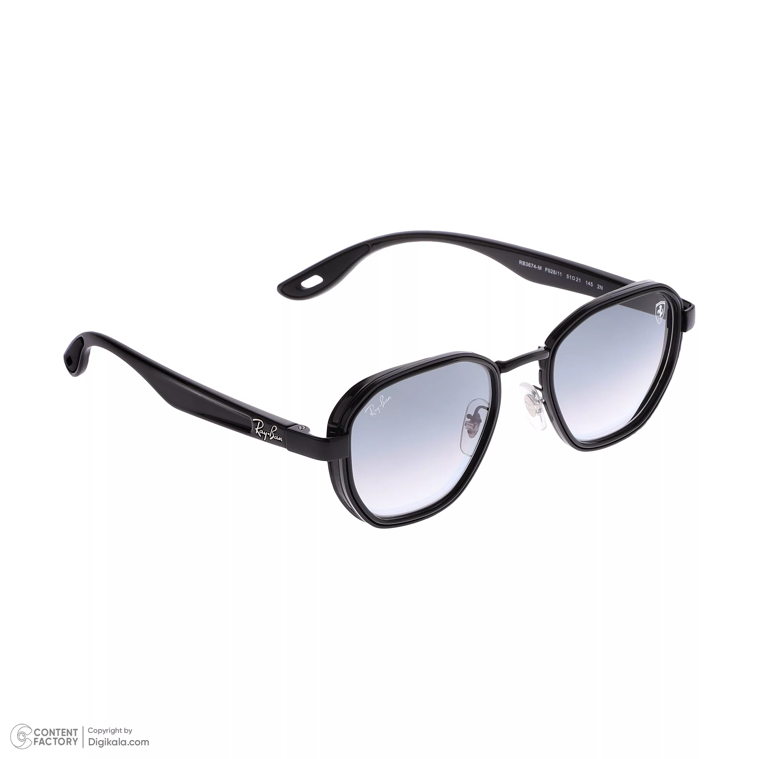 عینک آفتابی چند ضلعی ری بن مدل 0RB3674M-F028-11