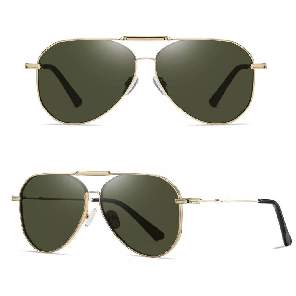 عینک آفتابی خلبانی پلاریزه آلبرت وگ مدل JS8557C02-P243 Polarized Avantgarde Visionary