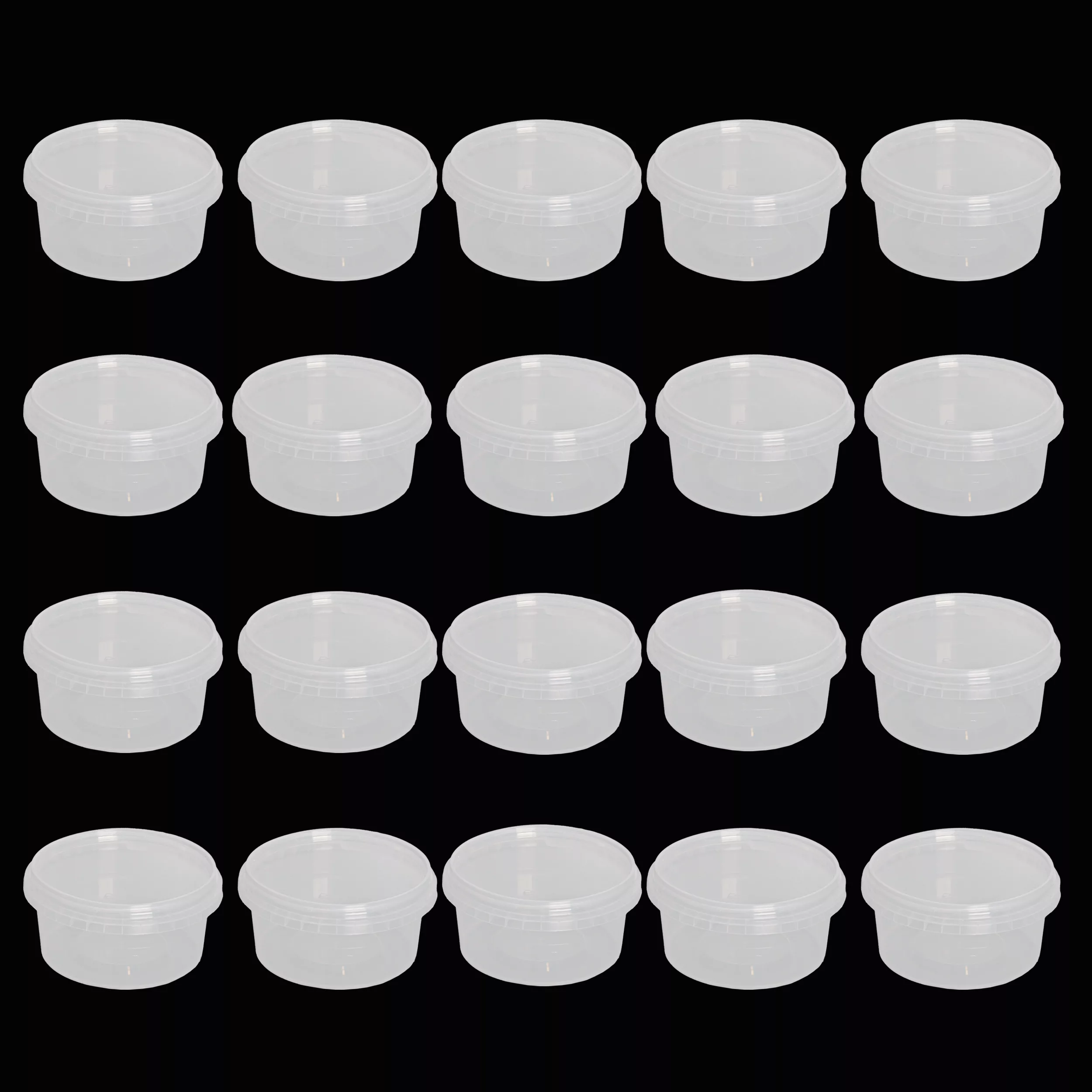 ظرف نگهدارنده پولاد پویش مدل مایکروویوی مجموعه 20 عددی