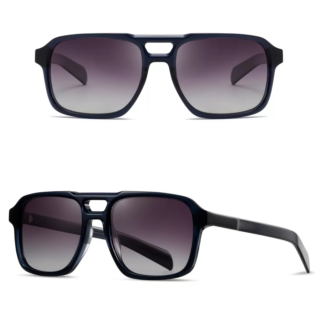 عینک آفتابی خلبانی (Aviator) آلبرت وگ مدل S32133C4 Acetate Avantgarde Visionary