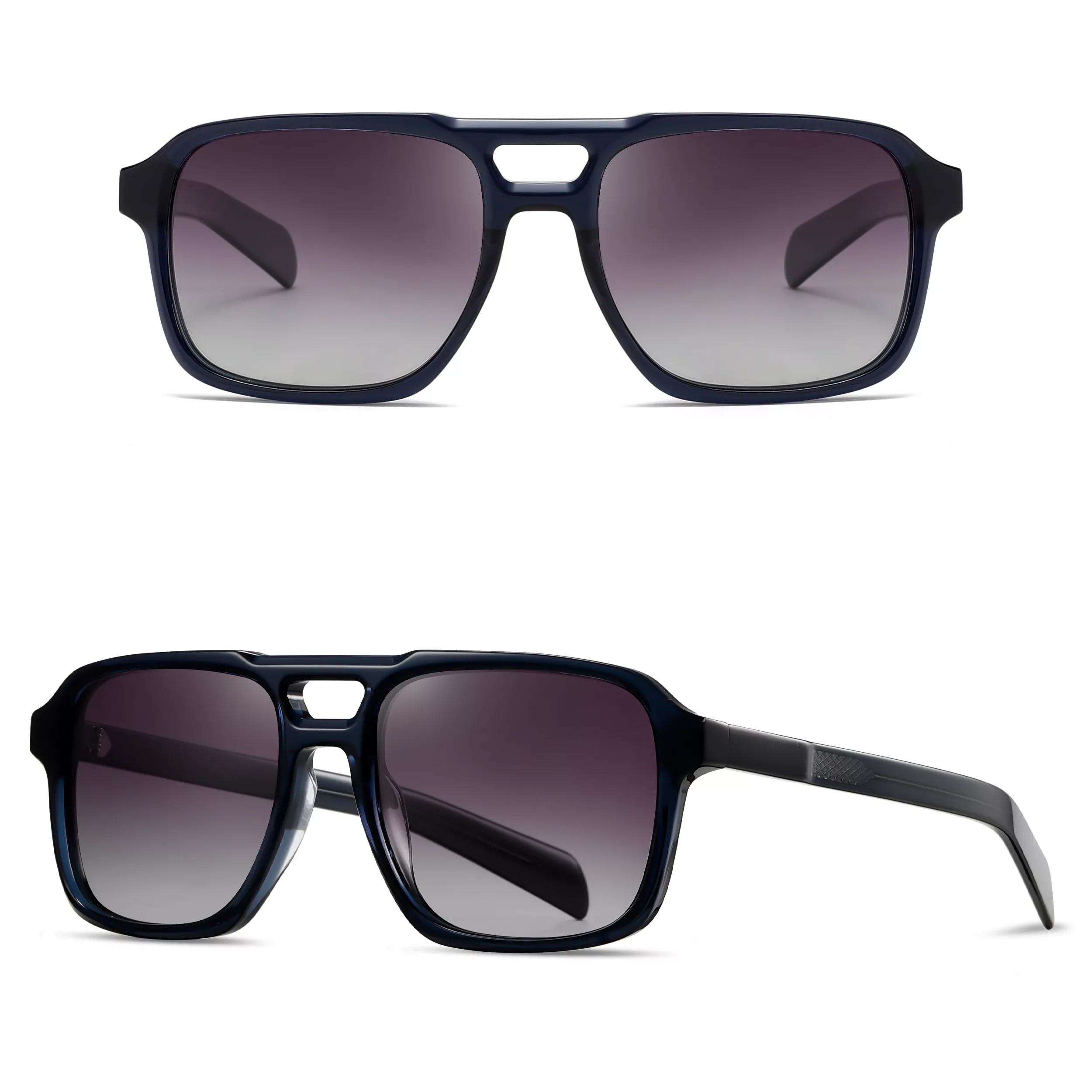 عینک آفتابی خلبانی (Aviator) آلبرت وگ مدل S32133C4 Acetate Avantgarde Visionary