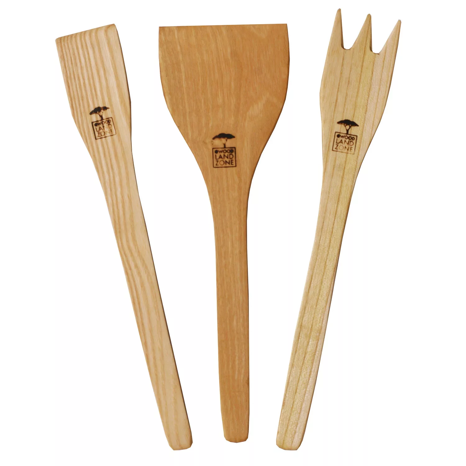 سرویس کفگیر و ملاقه 3 پارچه مدل wood