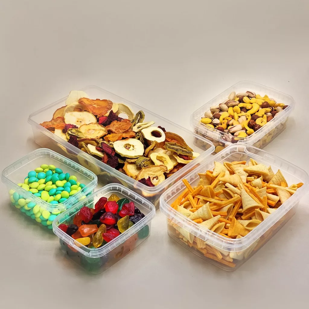 ظرف نگهدارنده پولاد پویش مدل فریزری بسته 25 عددی