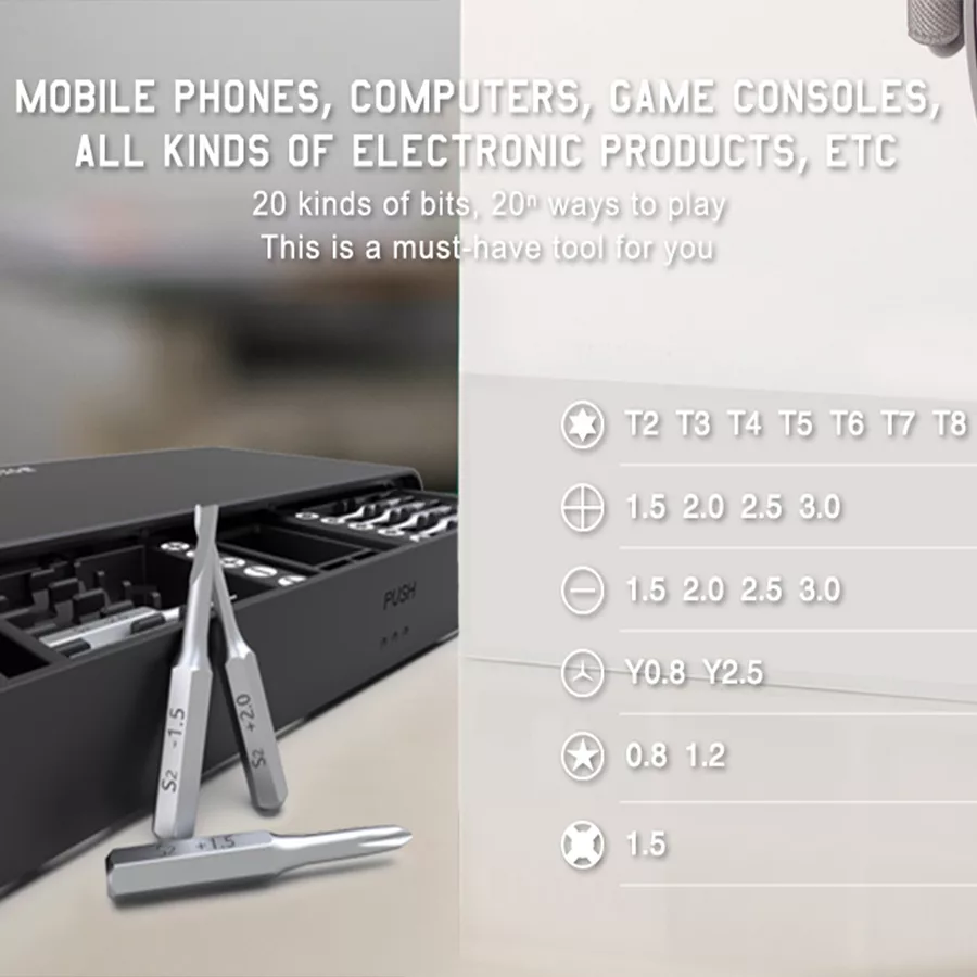 پیچ گوشتی جاک می مدل JM-8170 مجموعه 48 عددی