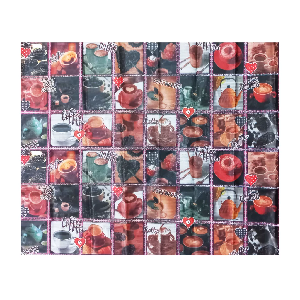 سفره 6 نفره مدل coffee طرح قهوه کد 89