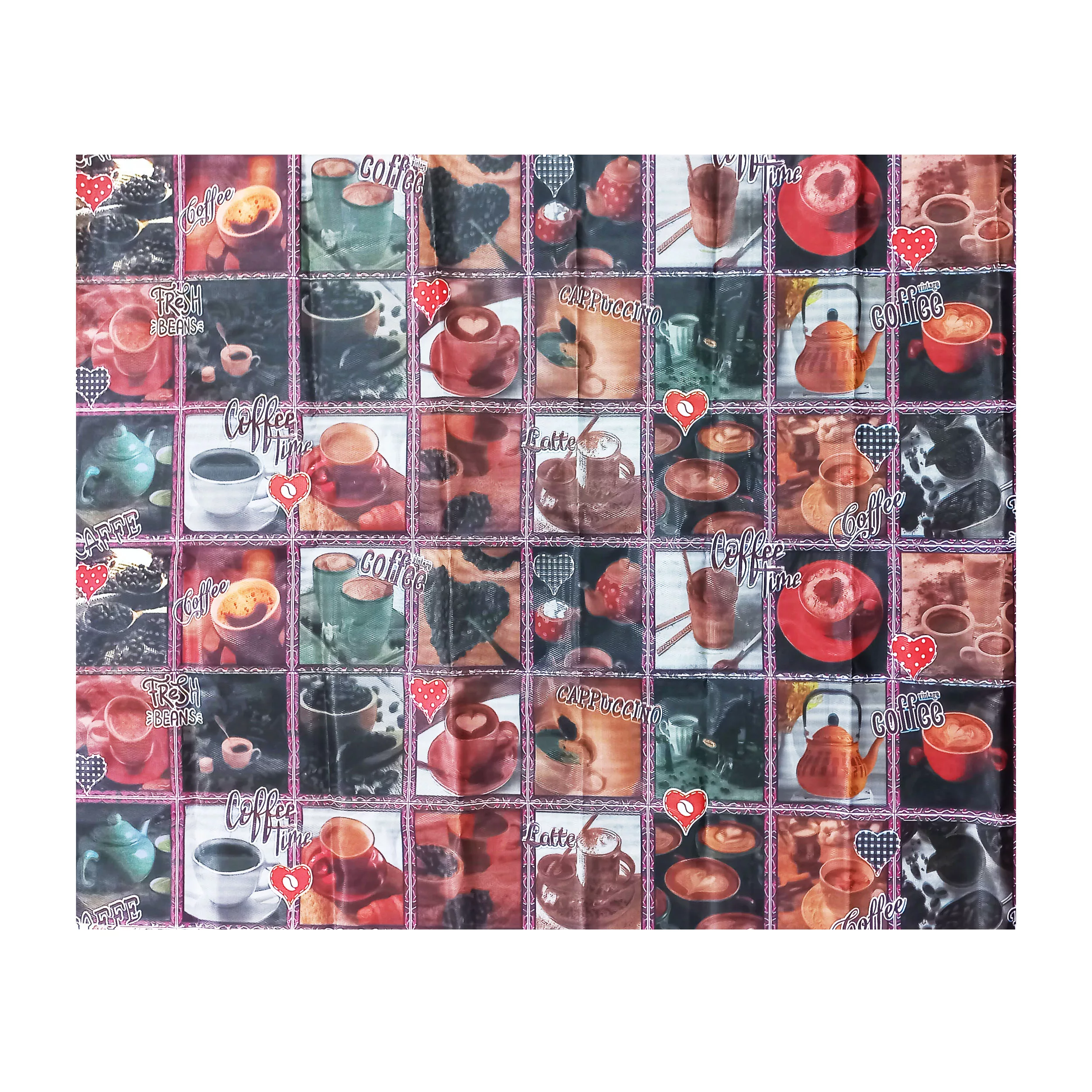 سفره 6 نفره مدل coffee طرح قهوه کد 89