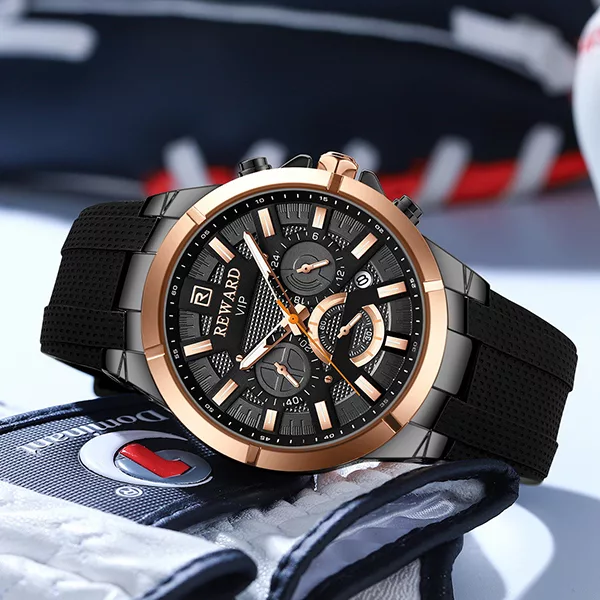 ساعت مچی عقربه‌ای کوارتز مردانه ریوارد مدل 831512MB