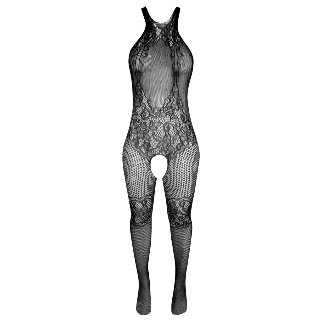لباس خواب زنانه ماییلدا مدل فاق باز فانتزی کد 4855-80136
