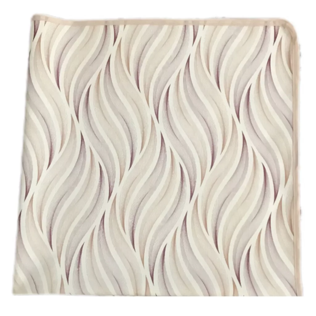 سفره 4 نفره مدل لایت طرح پشت نخی سایز 100×100 سانتی متر کد 04