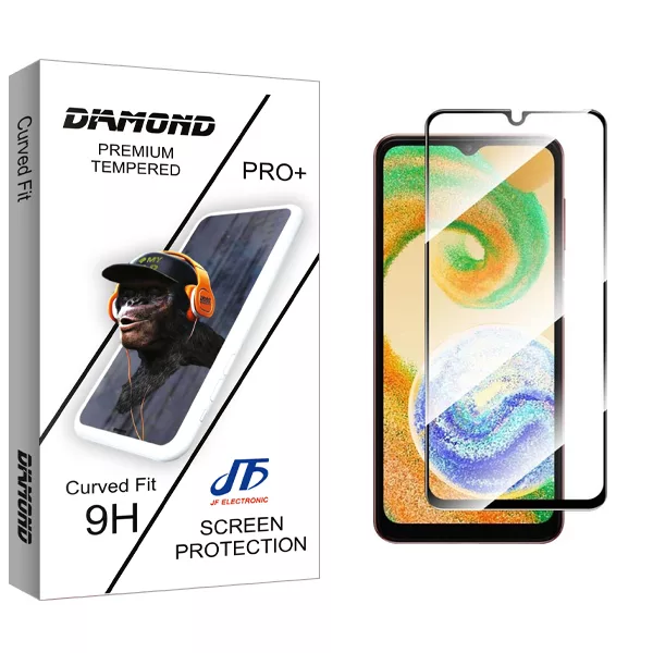 محافظ صفحه نمایش شیشه ای جی اف مدل Diamond مناسب برای گوشی موبایل سامسونگ Galaxy A04s