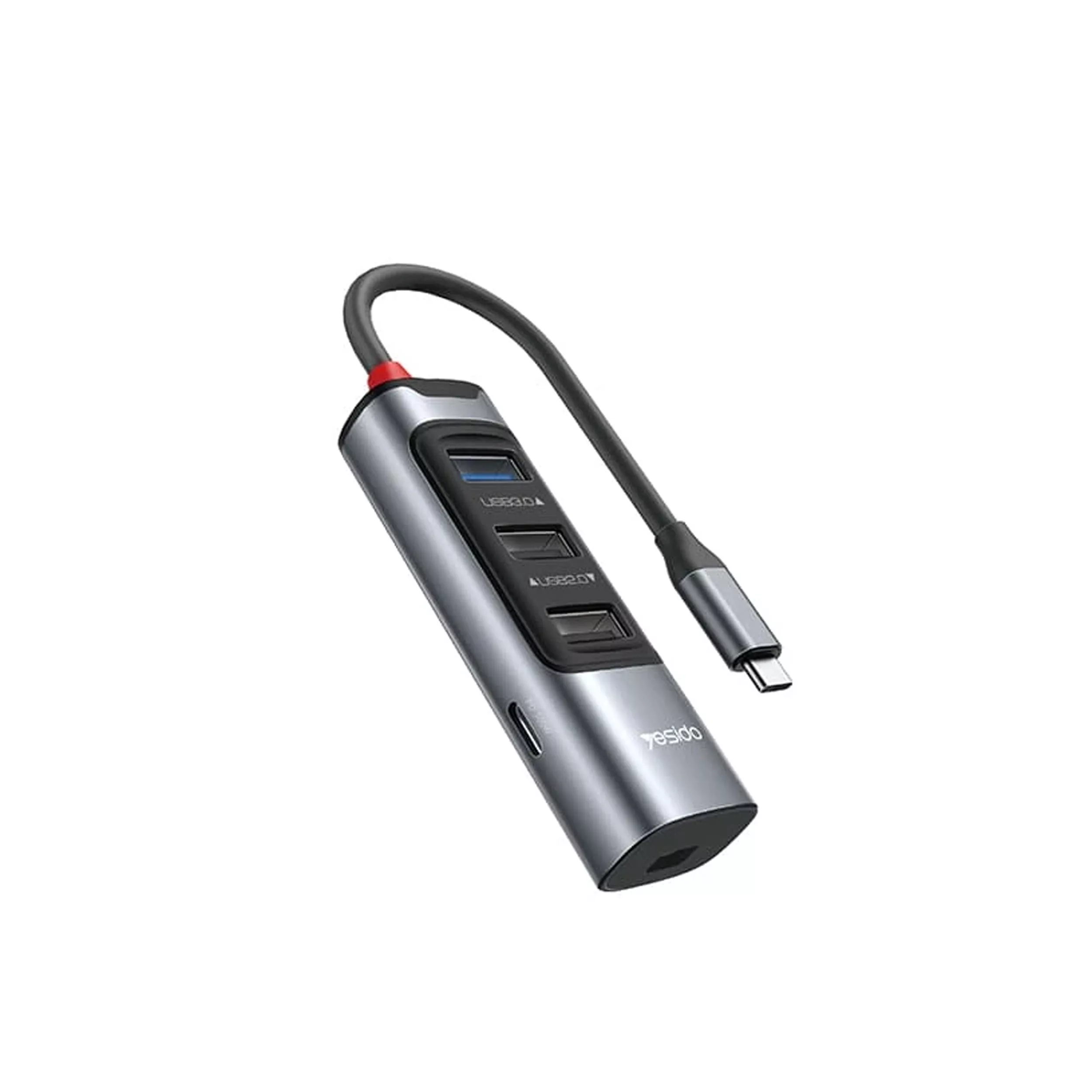 هاب 5 پورت usb-c یسیدو مدل HB24 هاب 5 پورت usb-c یسیدو مدل HB24