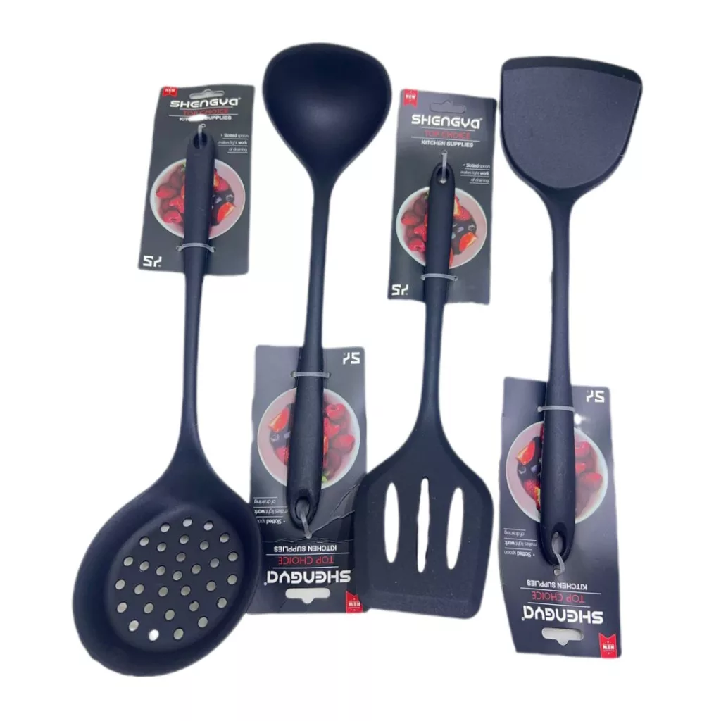 سرویس کفگیر و ملاقه 4 پارچه شنگیا مدل مدرن کد 20-460