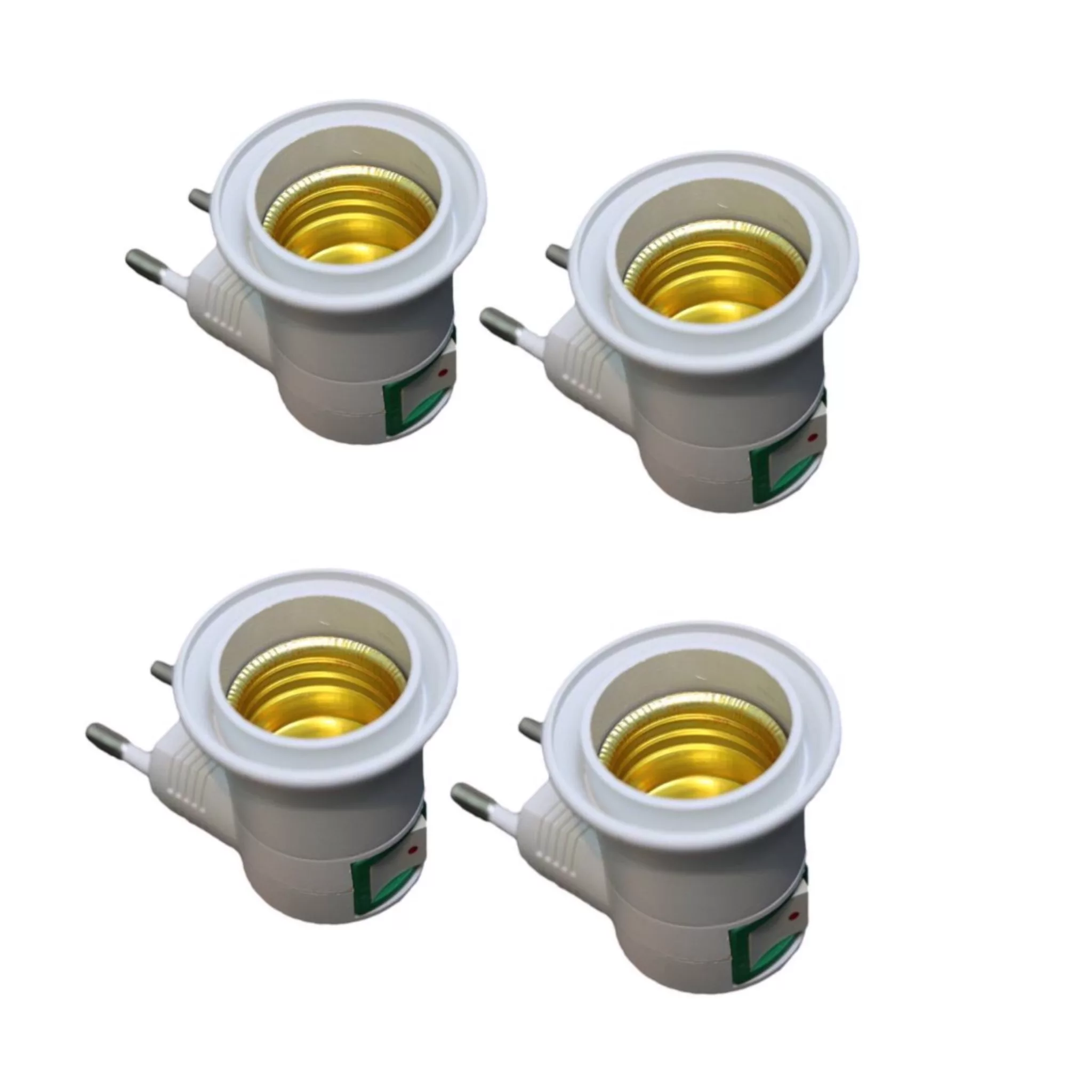 سرپیچ لامپ  کد E27 بسته 4 عددی