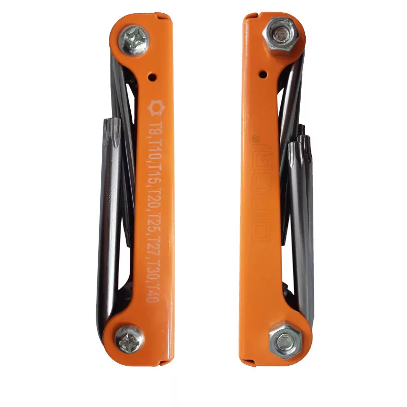 مجموعه 8 عددی آچار آلن ستاره ای دینگشی کد DTN-8