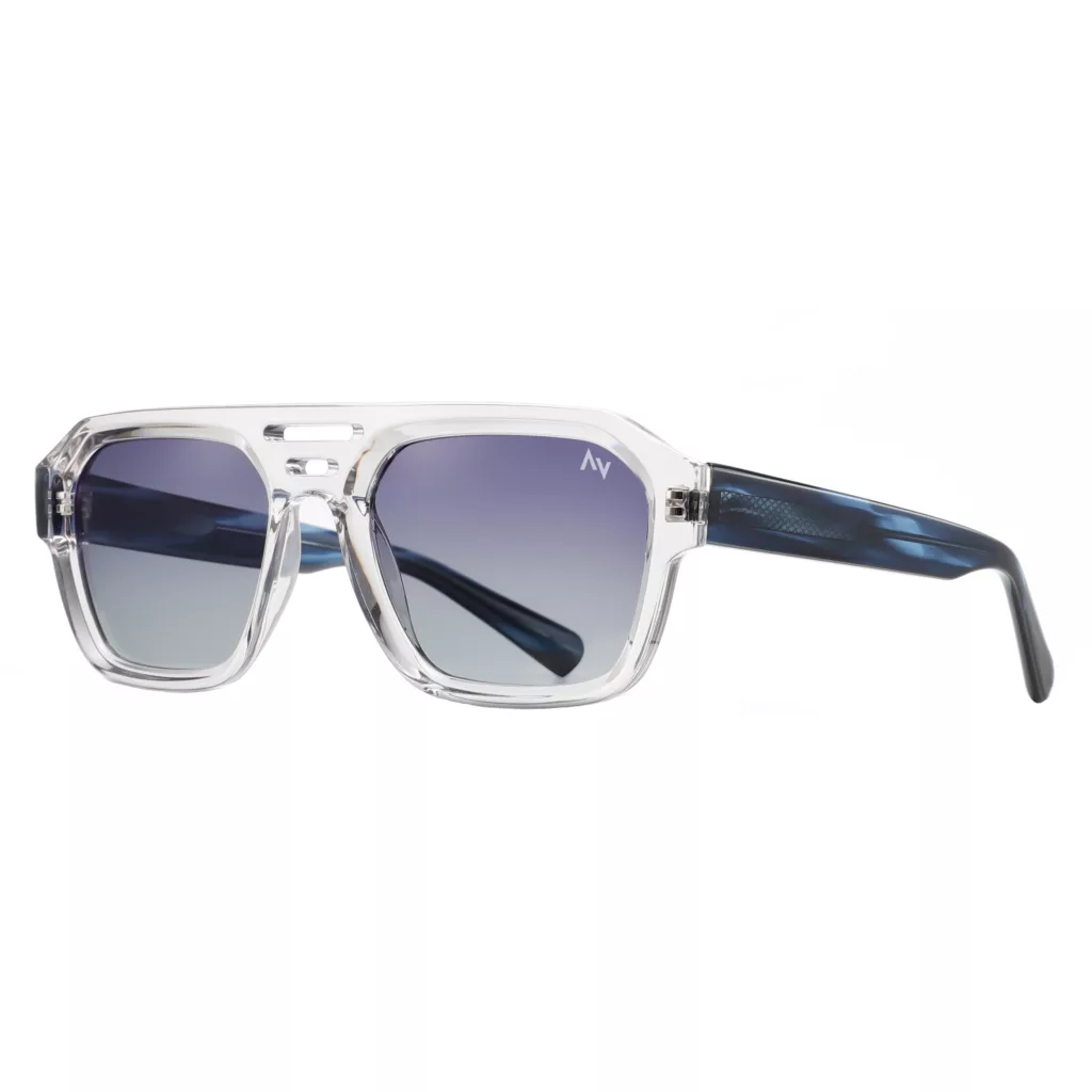 عینک آفتابی خلبانی (Aviator) آلبرت وگ مدل S31120C2 Acetate Avantgarde Visionary