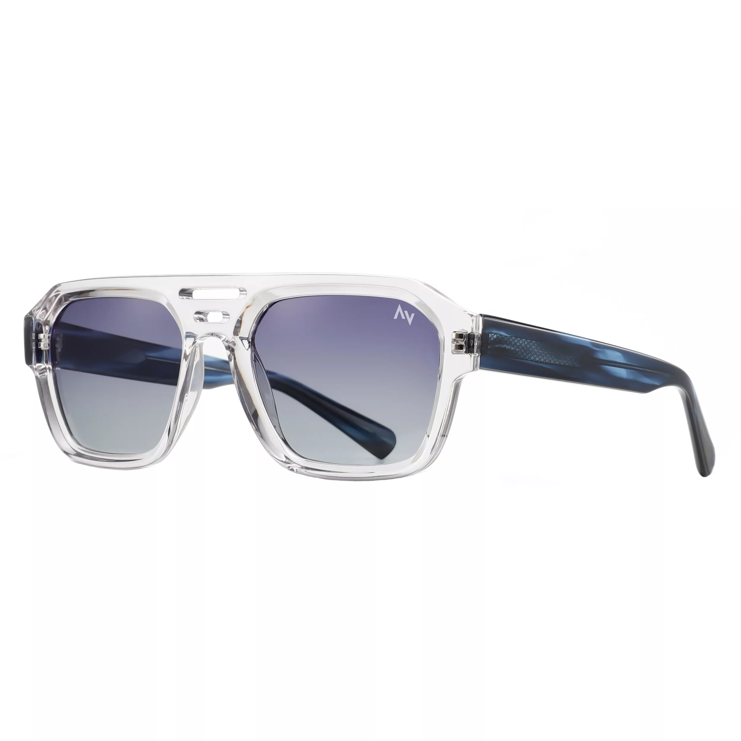 عینک آفتابی خلبانی (Aviator) آلبرت وگ مدل S31120C2 Acetate Avantgarde Visionary