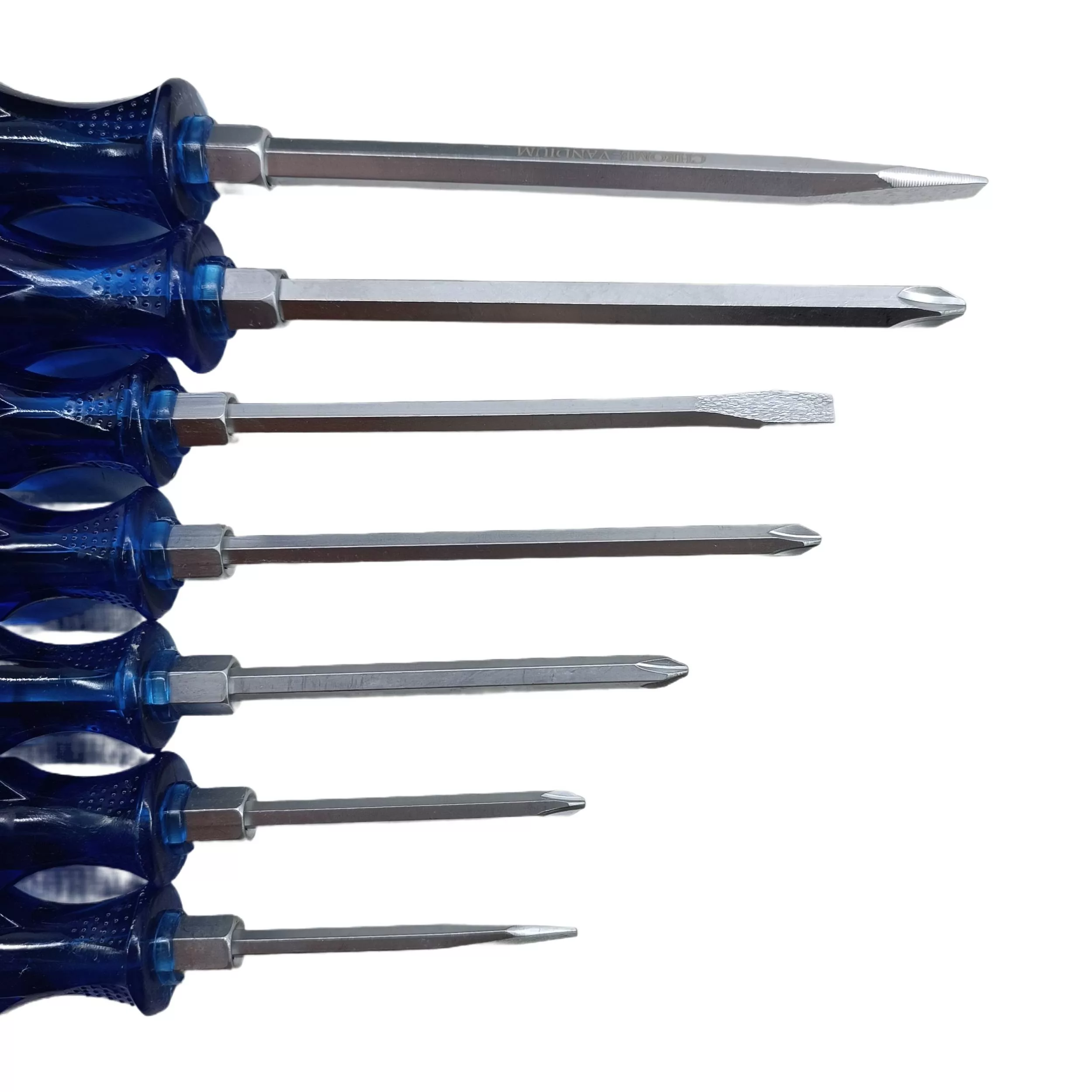 پیچ گوشتی کیفی ضربه خور رایدر مدل PG مجموعه 7 عددی