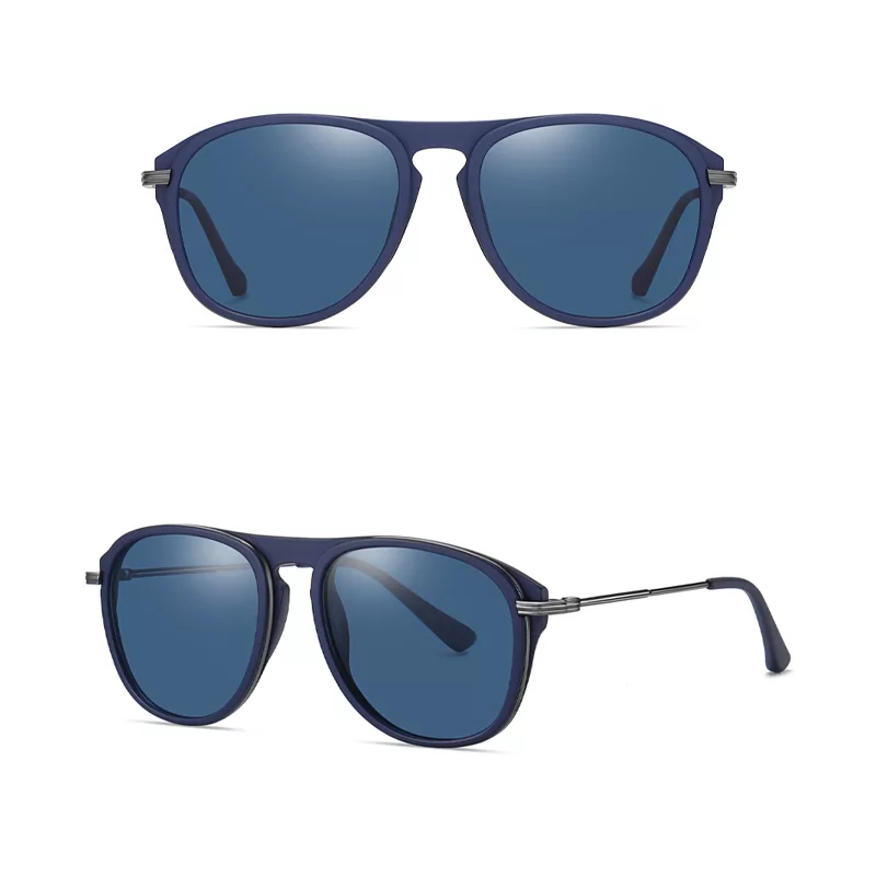 عینک آفتابی خلبانی مدل 3365C63-P86 Polarized Prussian