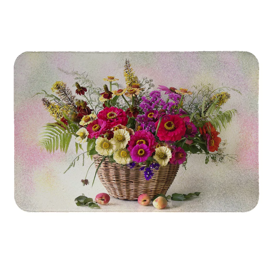 پادری طرح سبد گل کد 5500 سایز 60 × 40 سانتی‌متر